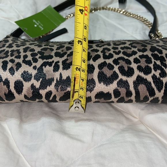 RARE nwt Kate Spade || Grove Street Leopard Jane Crossbody flawless - Picture 9 of 12
